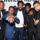Actors Corey Hawkins, Jason Mitchell, Marlon Yates Jr., Aldis Hodge and O’Shea Jackson Jr. attend the premiere of Straight Outta Compton in Los Angeles Aug. 10, 2015.
Kevin Winter/Getty Images